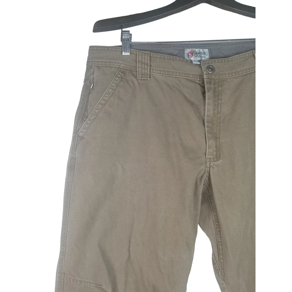 Men's Gander Mountain Guide Series Pants 38x30 Brown - Picture 5 of 9